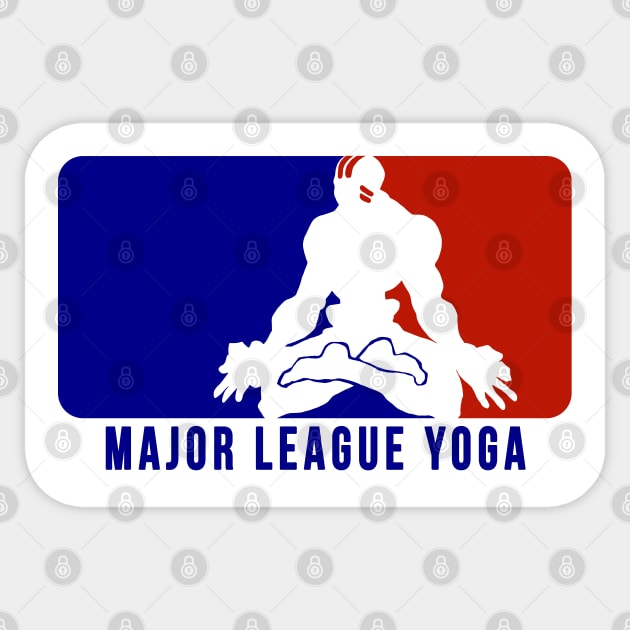 Major League Yoga Sticker by CCDesign